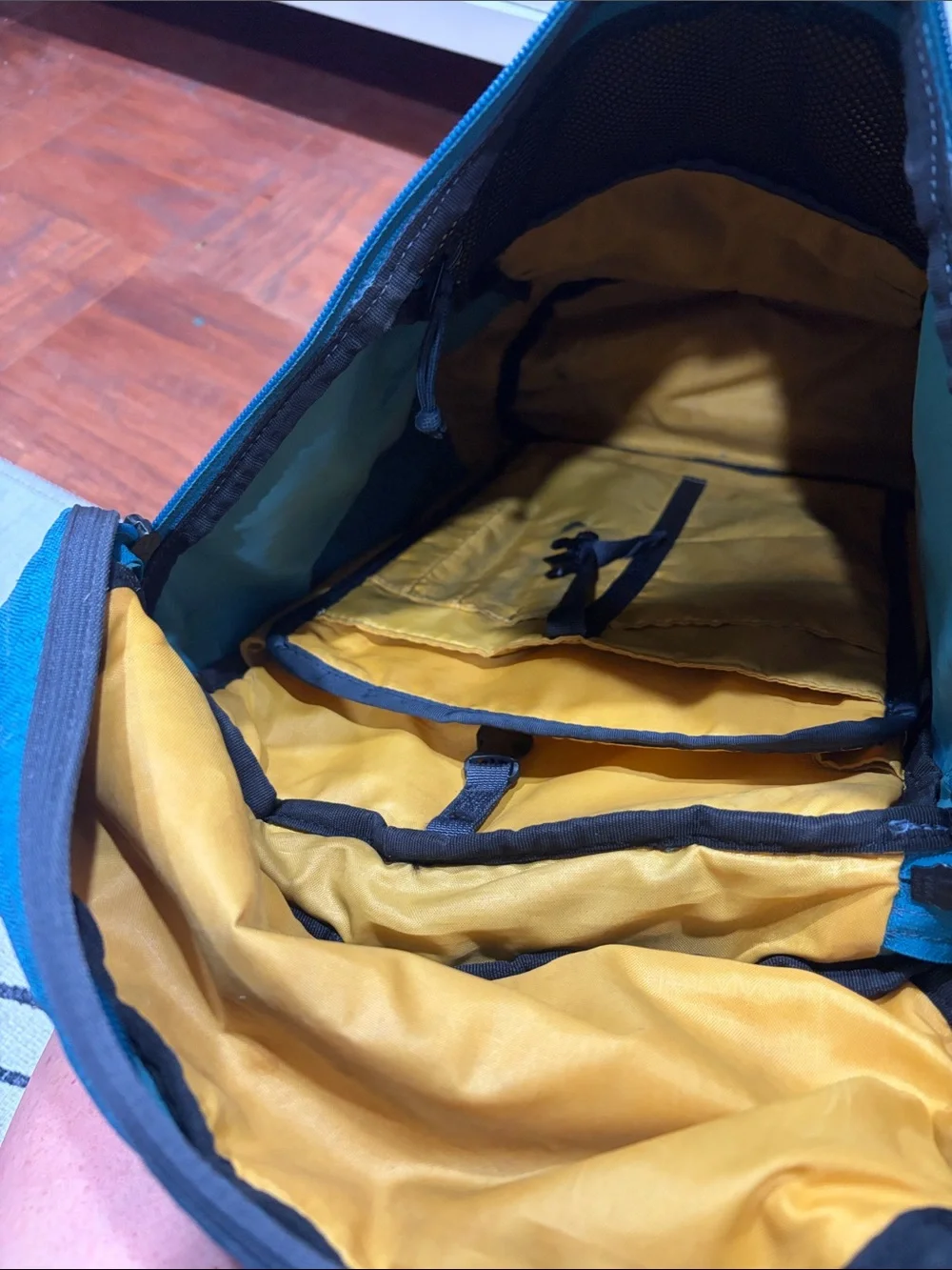 Gregory Millcreek Backpack in Turquoise with Black Trim